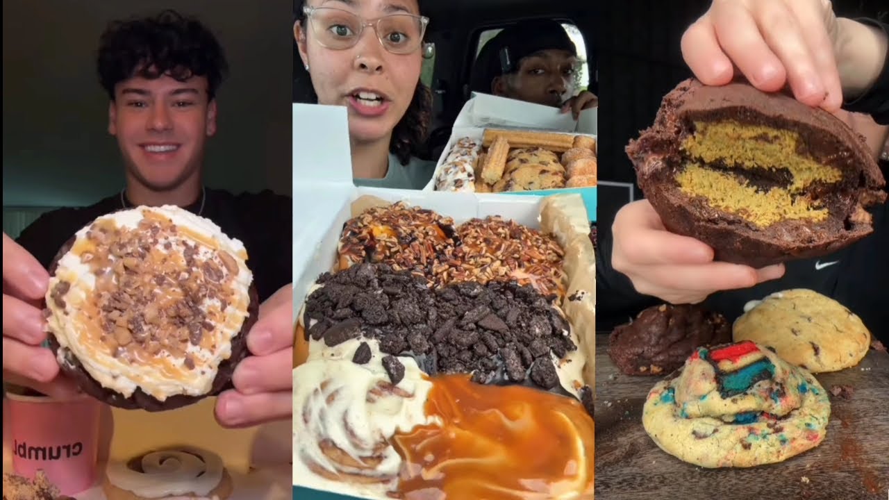 Satisfying TikTok Compilation (Crumble cookies 🍪, Dubai Chocolat 🍫 and more..)