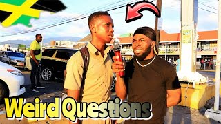 Weird Questions In Jamaica | Half Way Tree