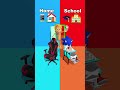 Funny at Home vs at School with Sonic & Tung Tung Sahur #sonic #tungtungtungsahur #viral #animation