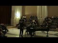 Giulio Potenza &amp; Stefano Farulli perform R.Schumann violin sonata n.1