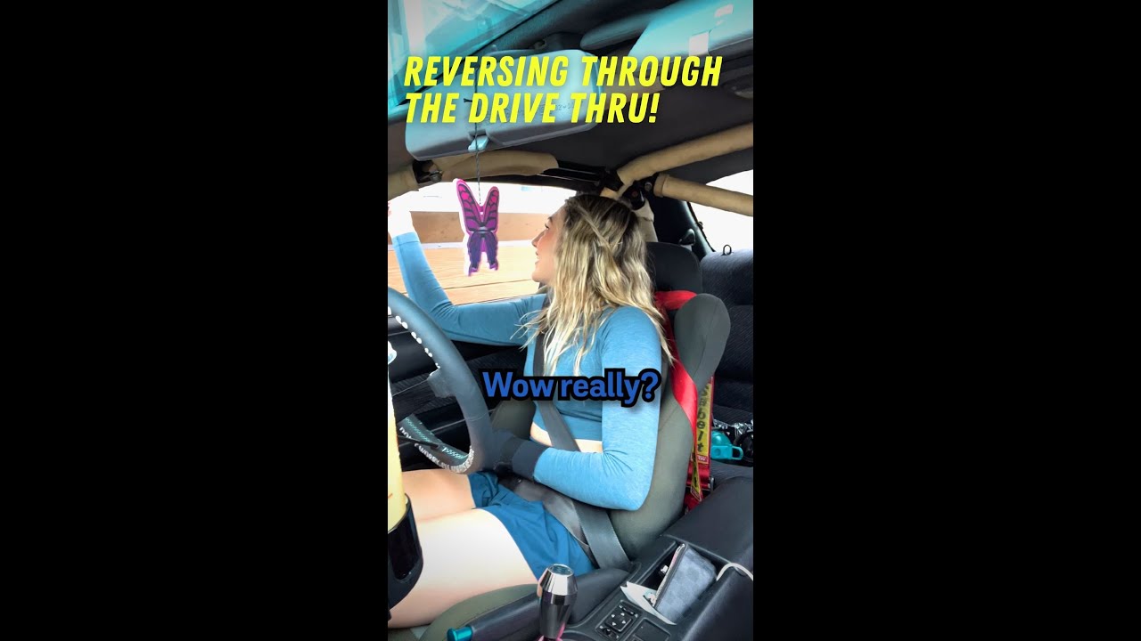 Reversing Through Burger King Drive Thru! (RHD Edition)