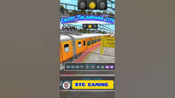 SKIPING JALANDHAR CITY 😱 | INDIAN TRAIN SIM 2024 | TRAIN SIMULATOR | TRAIN GAME | STG GAMING #shorts