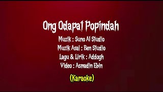 Download lagu Addogh - Ong Odapat Popindah (Karaoke) Lagu Tombonuo (Versi Suno AI)