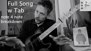 Love Is All - Tallest Man On Earth - Guitar Tutorial + Lesson w/ Tab - Full Song w detailed picking