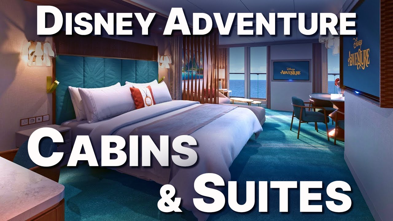 Disney Adventure 2025: ПОЛНЫЙ ОБЗОР КАЮТ & ЛЮКСОВ | Новый круизный лайнер Disney!