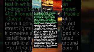 The US Built a Nuclear Bomb Designed to Destroy All Radio Communications on Earth #weaponsystems