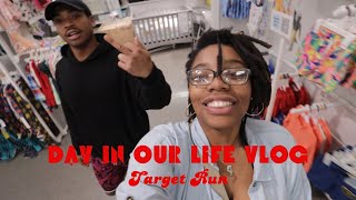 VLOG: Come Spend the Day w/ Us, Target Run *new crib mattress*