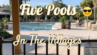 Five Pools in two days in the Villages Florida out of 115