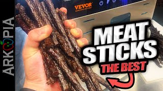 The Best Meat Sticks  Fast, Cheap, Natural, No Nitrates, Healthy Protein Snacks.  Vevor Dehydrator