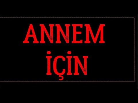 ANNEM İÇİN  - Ahmet Hamdi TANPINAR - Seslendirme: Niyazi GEDİK (Meçhul Kaptan)