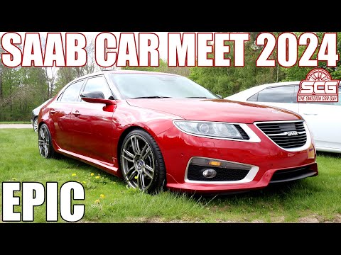 SAAB CAR MEET 2024 : EPIC CARS