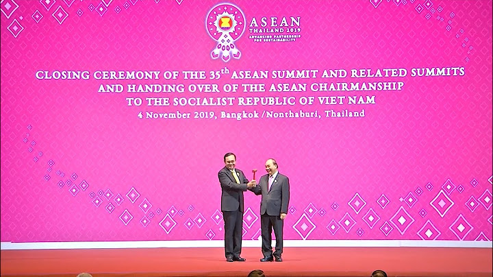 Việt nam là chủ tịch asean năm nào