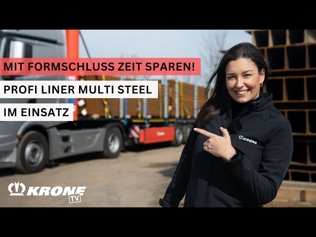 Der KRONE Profi Liner Multi Steel im Einsatz. | KRONE TV