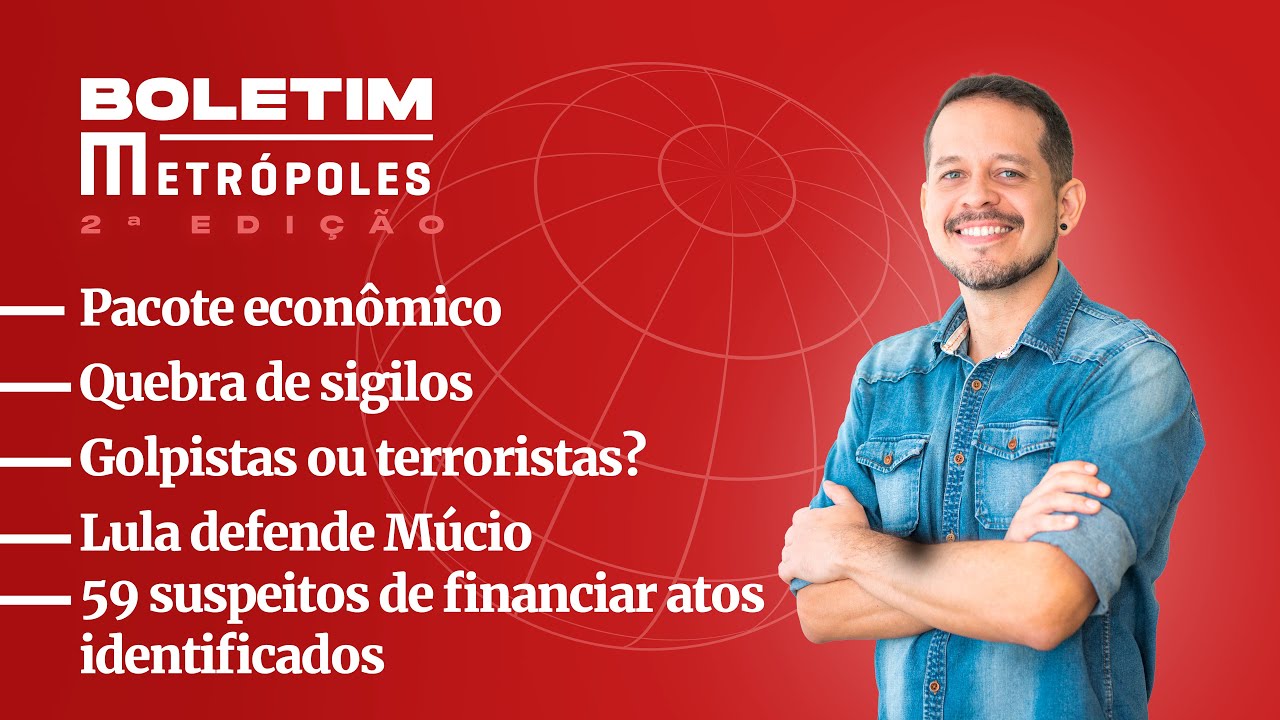 PF acha minuta para anular vitória de Lula/ Pacote econômico/ Quebra de sigilos/ Lula defende Múcio