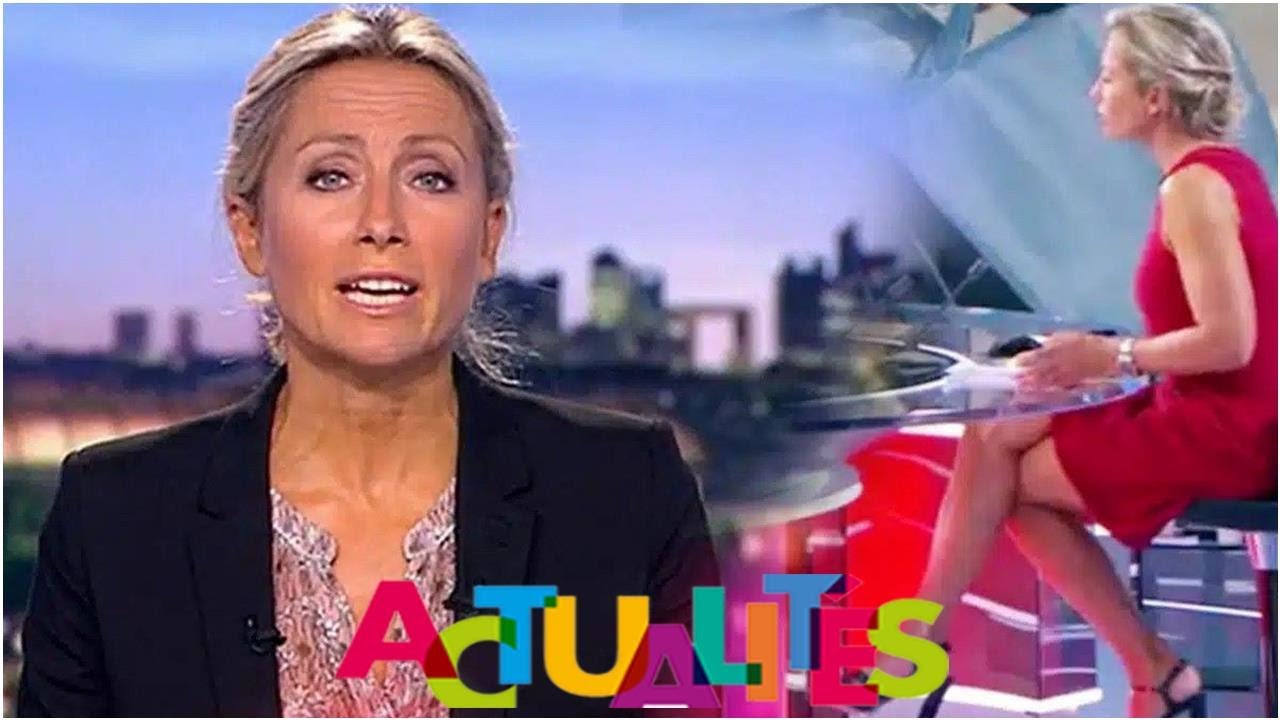 Anne-Sophie Lapix dévoile ses jambes en plein JT de France 2 et crée la