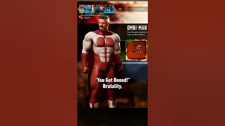 We GASPED at Omni-Man’s hidden variation of the “You Got Boned!” Brutality. #jksimmons #mortalkombat