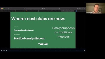 David Sumpter: Quantifying your style of play