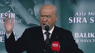 Devlet Bahçeli iki keklik bir kayada Resimi