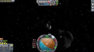 KSP Landing on an asteroid