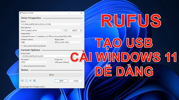 Rufus - Công cụ tạo USB cài Windows 11 siêu đơn giản