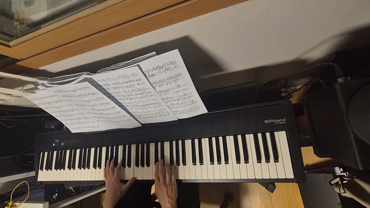 For the peace of all mankind, Piano Solo