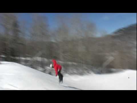 Kyle Mack, Darren Mack and Shayna Aaronson Snowboard Groms