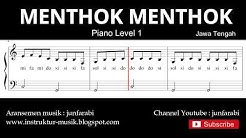 not balok menthok menthok - piano level 1 - lagu daerah jawa tengah - do re mi / solmisasi  - Durasi: 1:27. 