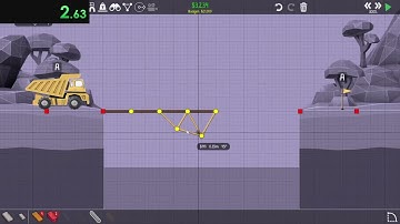 Poly Bridge 2 3-03 100% in 8.22 seconds