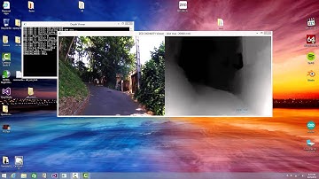 Realtime depth test using ZED stereo camera