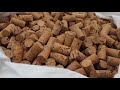 How wine corks are made