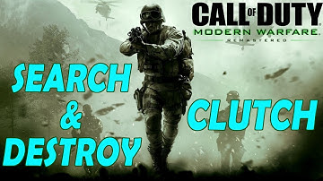SnD Clutch on Overgrown - Modern Warfare Remastered Gameplay