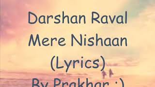 JHUKI TERI PALKO PE || Lyrics Songš¼ ||Darsal Raval FIRST SONG || GW ROYAL chords