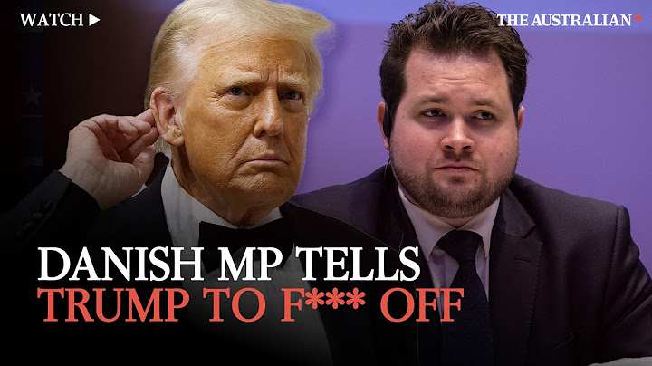 F*** off Mr Trump, Greenland is not for sale: Danish MP rips into President