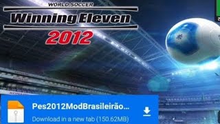 SAIU PES 2012 MOD 2023 PARA QUALQUER ANDROID 100% atualizado atualização pes2021 pes2012 free