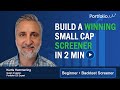 Build a Winning Small Cap Value Stock Screener with Backtesting (in Just 2 Minutes!)