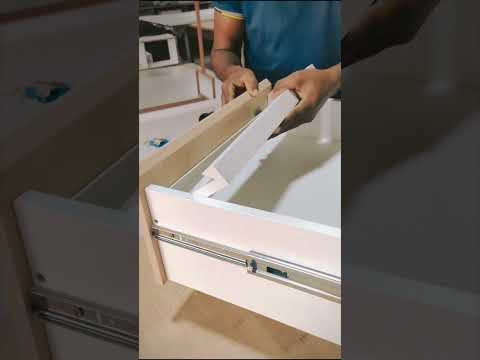 درج مخفي داخل درج فن النجارة والخشب