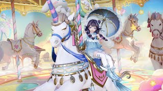 Onmyoji Arena | Kaguya - Journey to the Cloud Skin gameplay