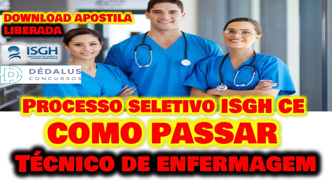 Isgh Isgh Processo Seletivo 2024 - RETOEDU