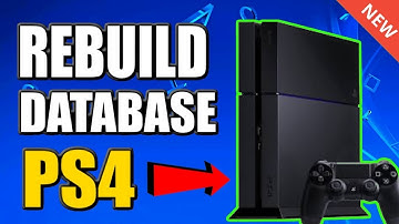 How to REBUILD DATABASE ON PS4 and SPEED UP SLOW PS4 MENU (EASY METHOD)
