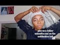 simple latest step step round headtie
