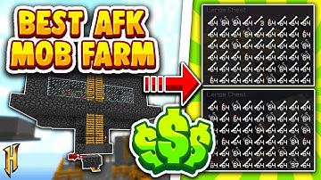 BEST AFK MOB FARM FOR HYPIXEL SKYBLOCK! (EZ GRINDING)