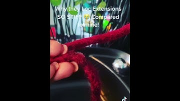 Why So Stiff??? Tag me someone that can make loc extensions like me.