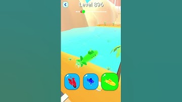 Shape-Shifting 2 GAMEPLAY Level No -896 Walkthrough - New Update Car Racing #Shorts #ShapeShifting