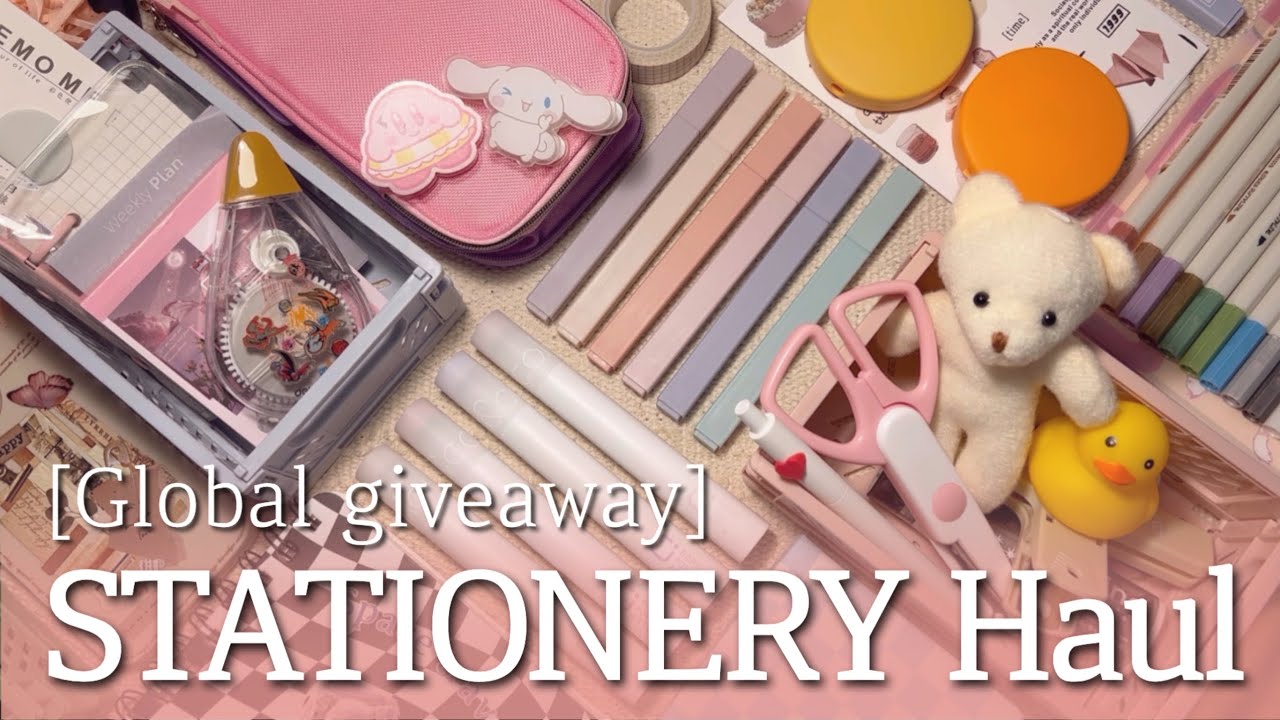 sub) A Huge Stationery Haul🌸Stationery Pal🌸Black Friday Biggest Sale