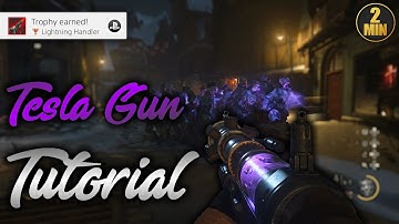 COD WW2 - Tesla Gun Tutorial! *Not Upgraded* (2 Minute Tutorial)
