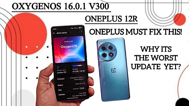 OnePlus 12R OxygenOS 16 update battery Life & performance 
