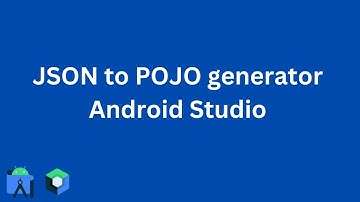 JSON to POJO class creation in Android studio - Kotlin/Java