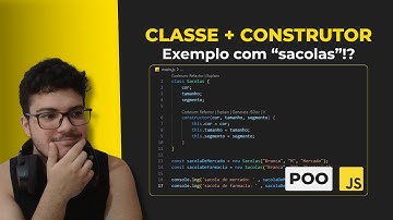⚡CONSTRUTOR e CLASSES (Javascript)