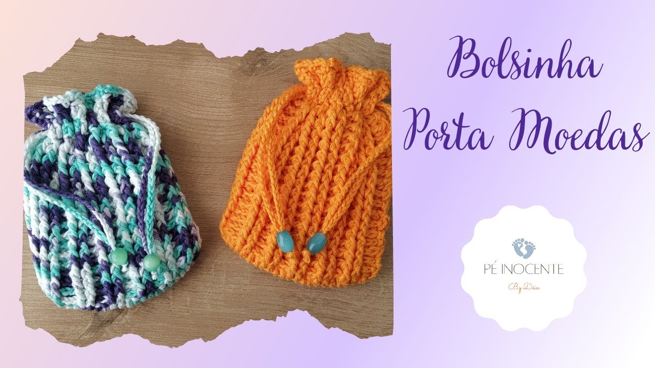 Bolsa Crochê / Porta Moedas Crochê