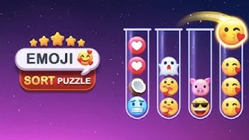 Emoji Sort Puzzle Game Android Gameplay